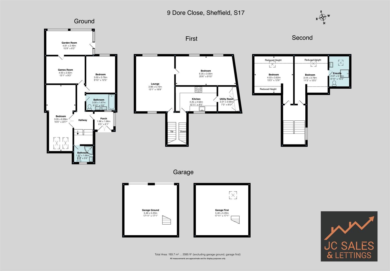 Dore Close, Sheffield Floorplan